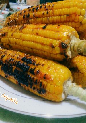 Foto resep Jagung Bakar Pedas Manis (Simple & Enak)