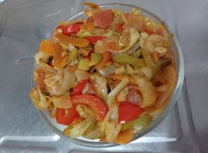 Una foto de Verduras Salteadas