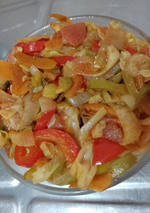 Una foto de Verduras Salteadas