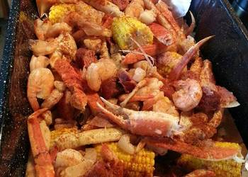 Easiest Way to Cook Yummy Cajun seafood and crab boil