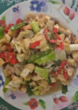 Foto resep Tumis tahu udang ati ampela