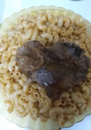 صورة لوصفة معكرونة حارة 😋
