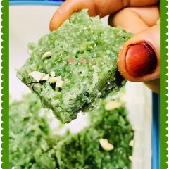 A picture of Lauki ki methai.
