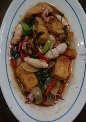 Foto resep Cumi plus tahu