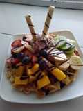 Waffles de avena
