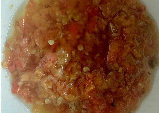 Sambal Bawang Ala Bu Santi (Jogja)