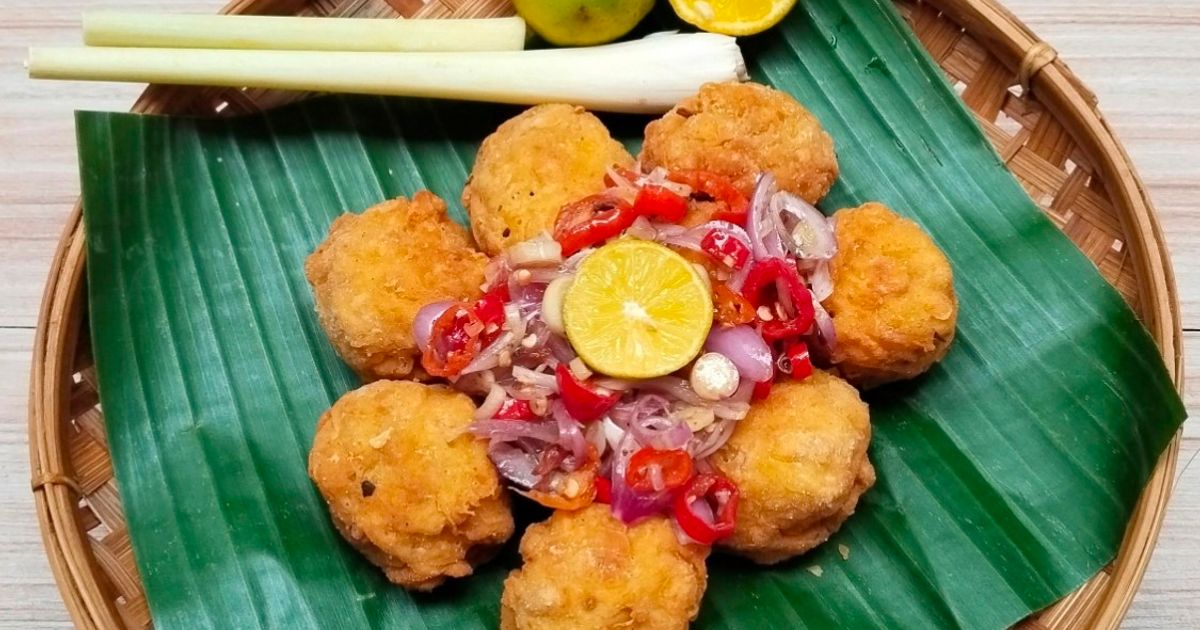 Tempe crispy sambal matah