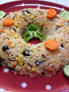 صورة لوصفة 🍚سلطة رز بالتونة والخضار🍚