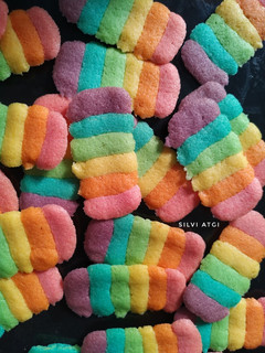 Foto resep Lidah Kucing Rainbow