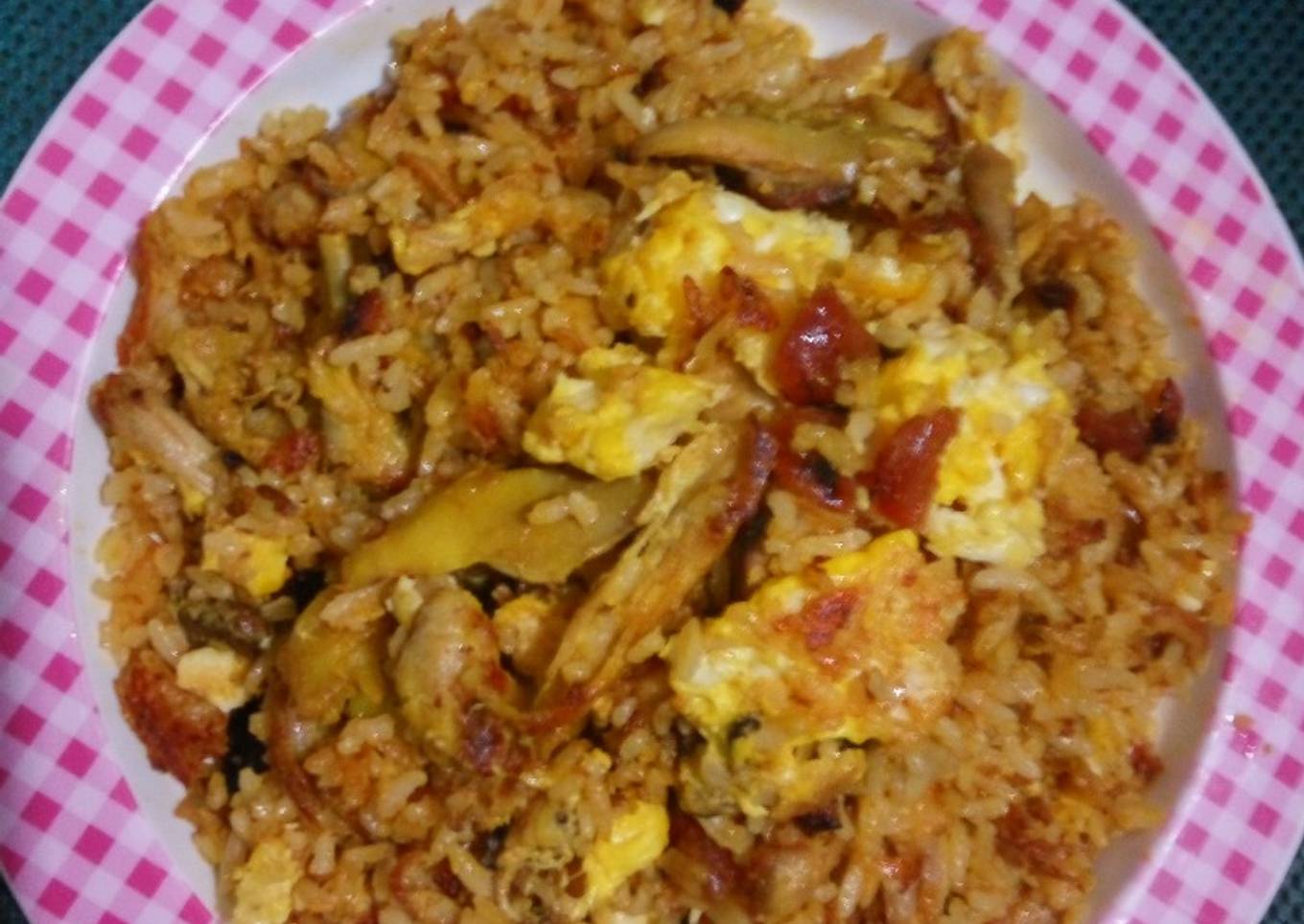 Nasi Goreng Xo Sauce with Pork