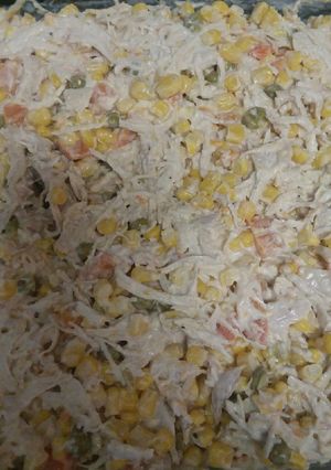 Una foto de Ensalada de pollo, facilísimo