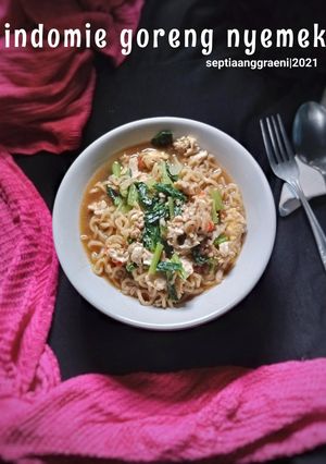 Foto resep Indomie Goreng Nyemek