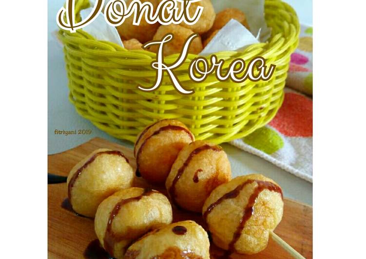 Cara Gampang Membuat Donat Korea ala Andini yang Lezat