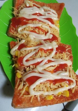 Foto resep Pizza roti sederhana