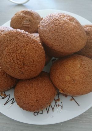Une photo de Muffins au lait de noisettes