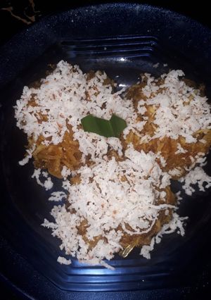 Foto resep Singkong Parut Kukus