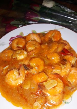 Foto resep Udang Pedas Manis