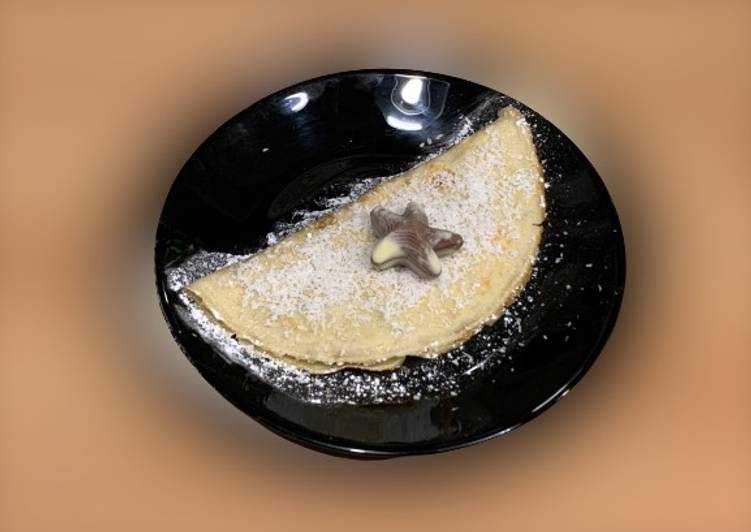 Recetta di Veloce Crêpes al Burro di Arachidi e Mandorle