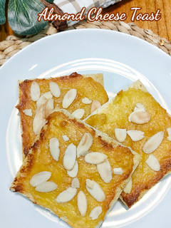 Foto resep Almond Cheese Toast
