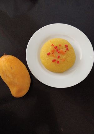 A picture of Mango Halwa.