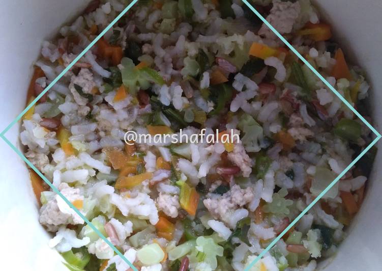 Bagaimana Menyiapkan Nasi Tim Hati Yampung (Mpasi 9 bulan 4 bintang) Anti Gagal