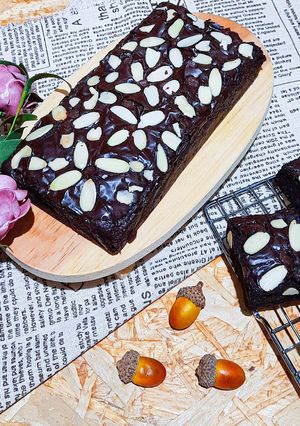 Foto resep Fudgy Brownies Shiny Crust