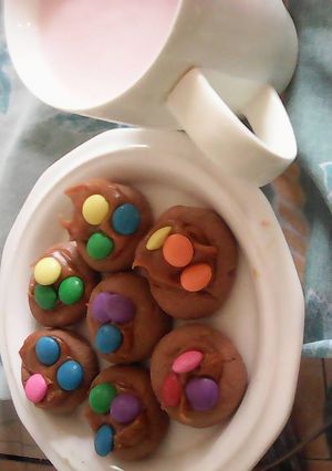 Una foto de Galletitas de nutella