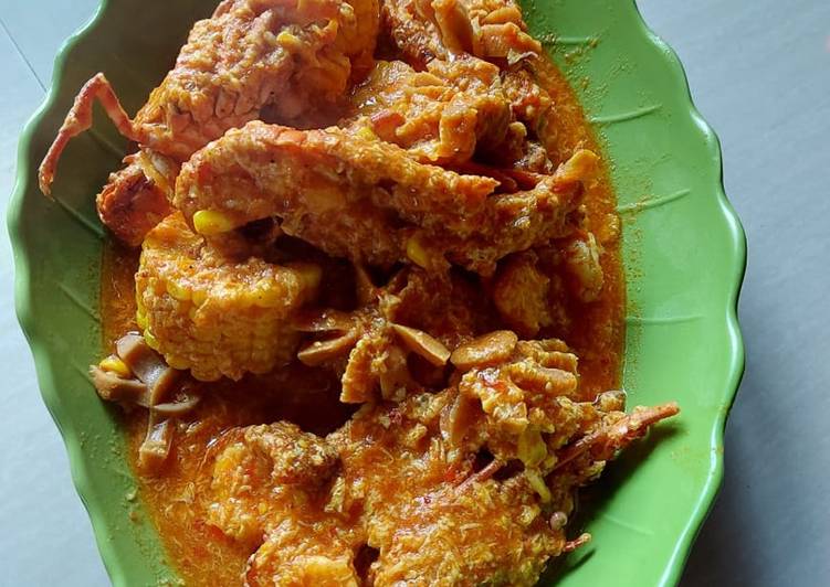 Cara Gampang Menyiapkan Lobster saus pedas manis yang Enak Banget