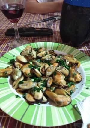 Una foto de Mejillones a la provenzal