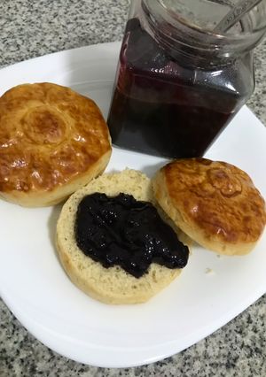 Una foto de Mermelada de cereza