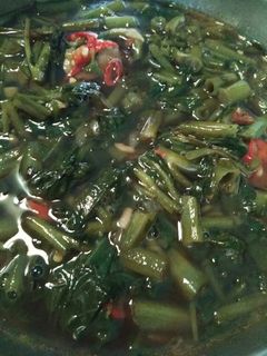Foto resep Cah kangkung kuah