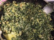 Una foto de souffle de verduras