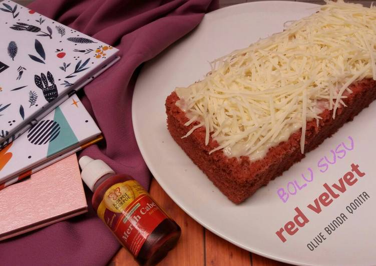 Bolu susu red velvet