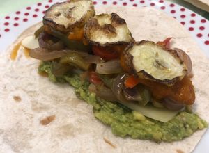 Una foto de Tacos vegetarianos