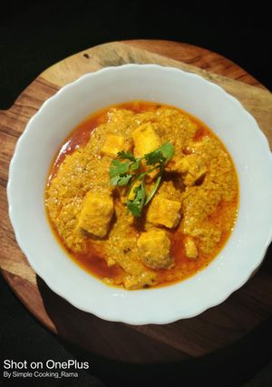 A picture of Malai Paneer.