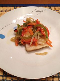 Una foto de Pescado en papillote