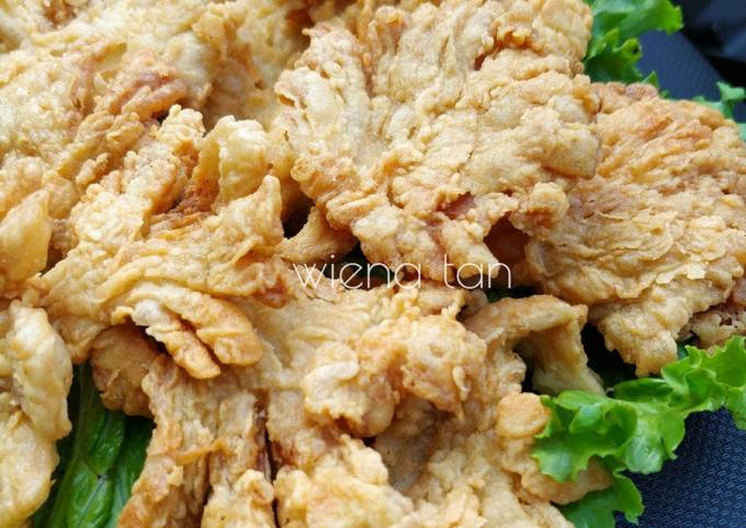 Resep 13 Jamur Tiram Krispy • Renyah Tahan Lama • Oleh Wiena Tan Cookpad