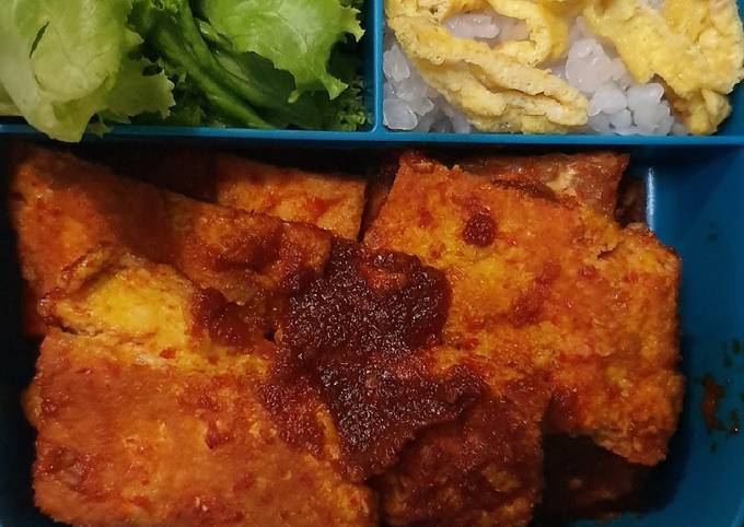 Wajib coba! Cara  bikin Nasi shirataki with 3T (tahu tempe telor) bumbu bali #keto  sesuai selera