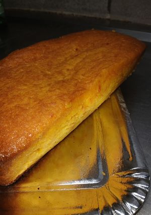 Una foto de Budín de mandarinas en licuadora