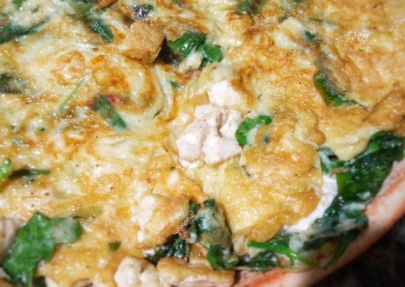 Omelet Tahu Bayam