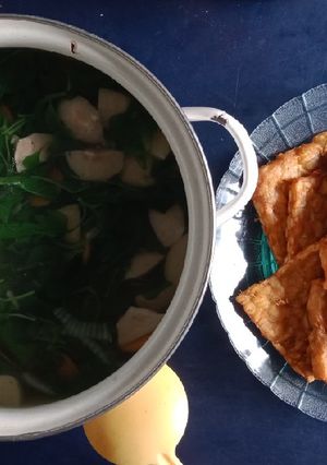 Foto resep Bening bayam brambang salam