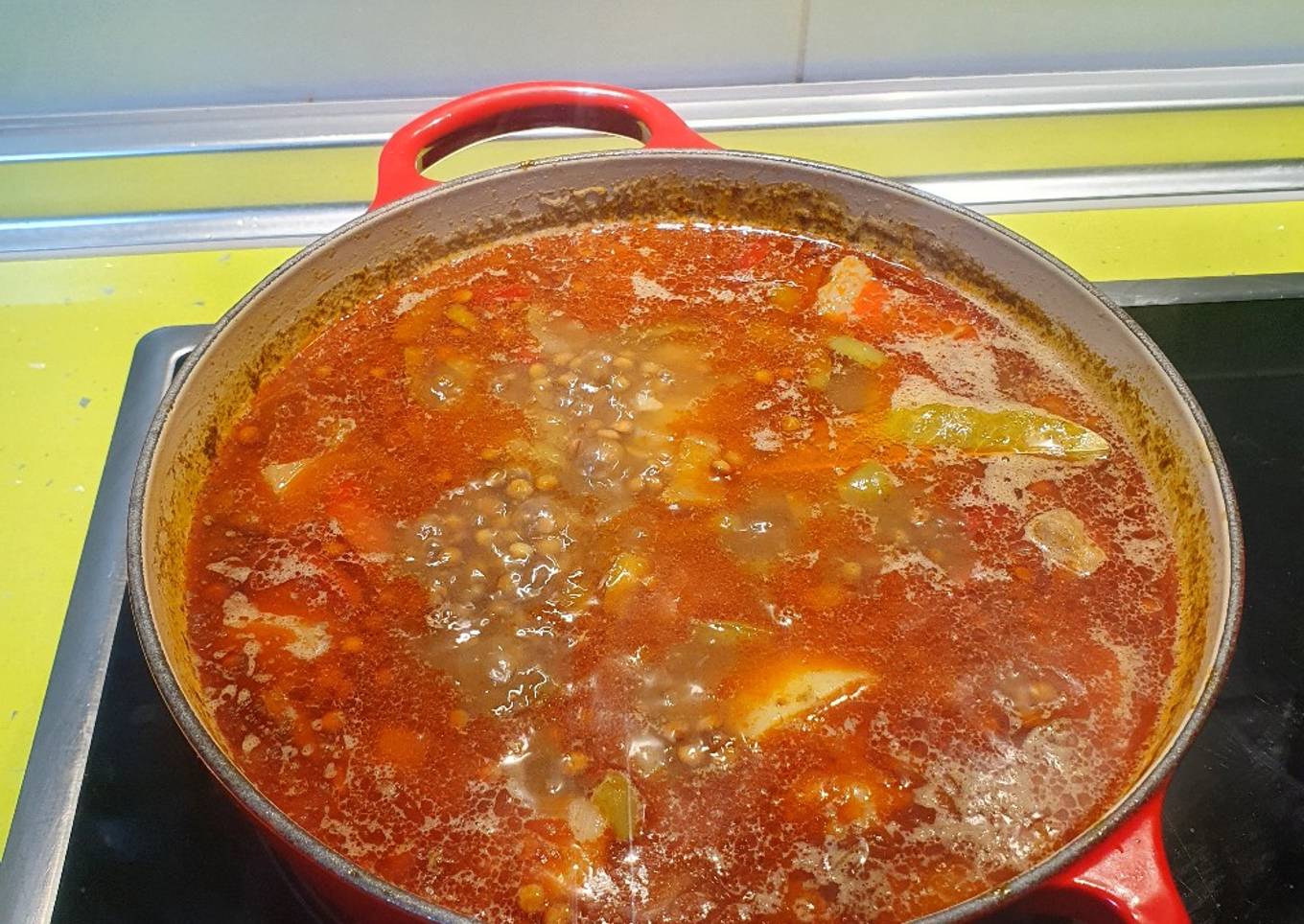 Lentejas con chorizo!!