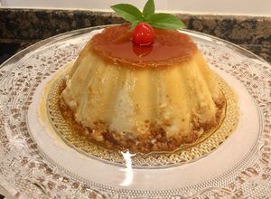 Foto principal de Flan con leche de almendras