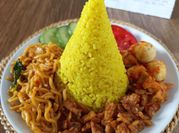 Gambar tumpeng mini kukus