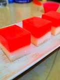 Puding sari kelapa(coconut milk pudding)