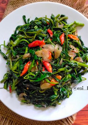 Foto resep 327. Tumis Kangkung Saus Tiram