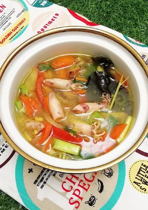 Foto resep Cumi Kuah Kuning