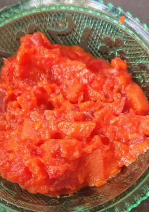 A picture of Carrot chutney.