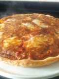 Pizza tipo Chicago Deep Dish