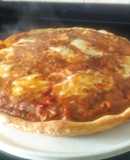 Pizza tipo Chicago Deep Dish